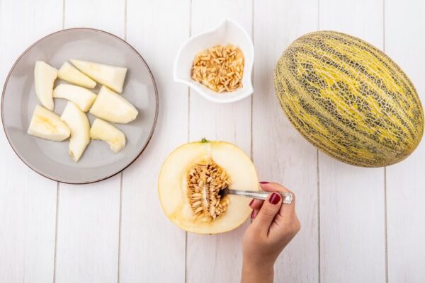 Melon żółty jak jeść